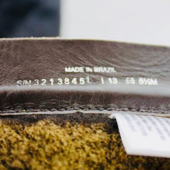 🌟HP🌟Tory Burch Brown Leather/Blk Wool Boots 5.5 - Picture 6 of 7